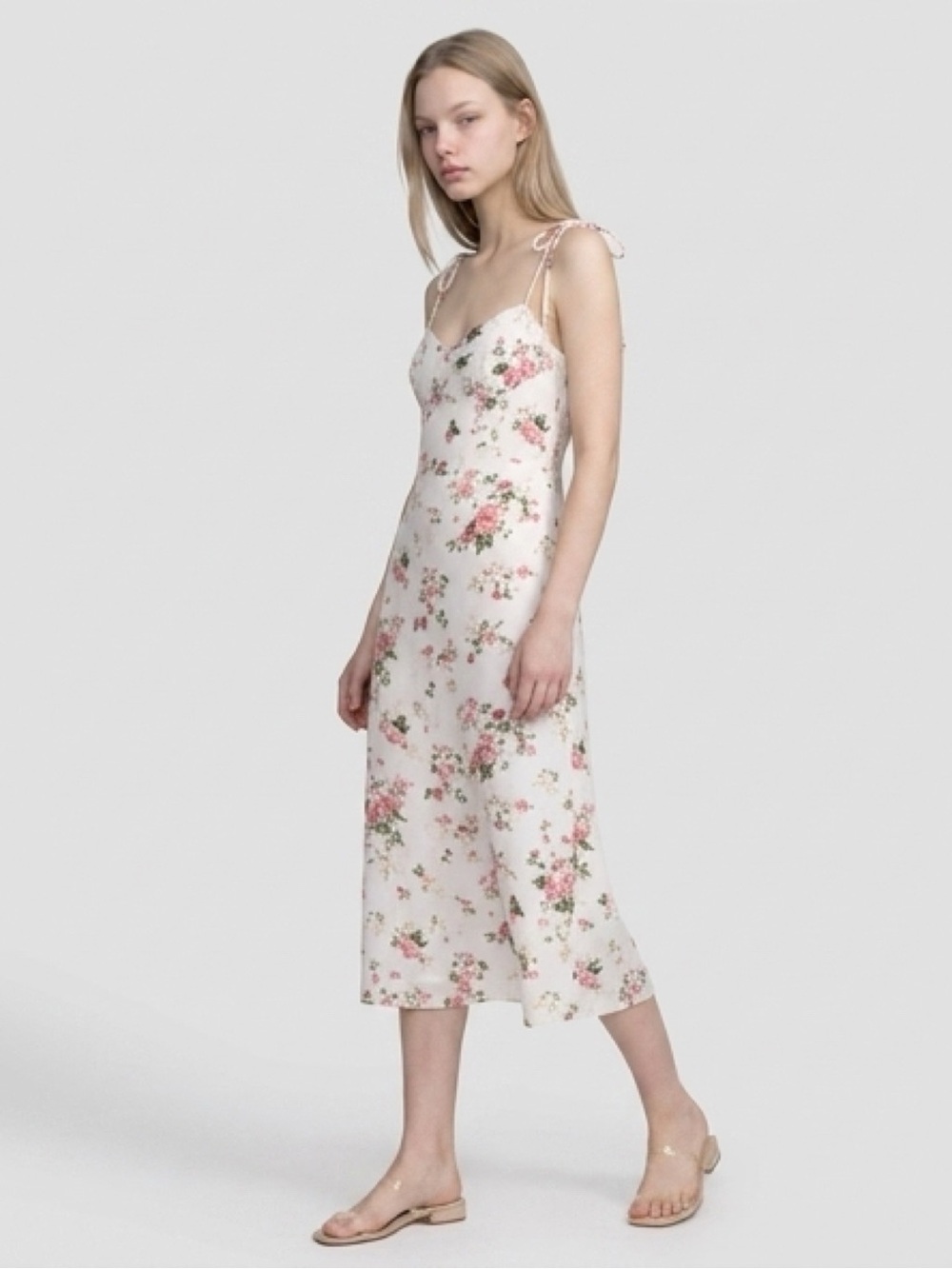 Reformation Floral Slip Maxi Dress Size 10 Cottagecore Romantic Coquette size 10
